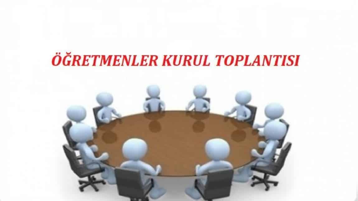 2024-2025 EĞİTİM VE ÖĞRETİM YILI SENE BAŞI ÖĞRETMENLER KURULU TOPLANTI GÜNDEMİ